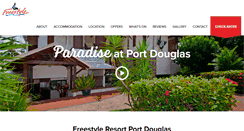 Desktop Screenshot of freestyleportdouglas.com.au