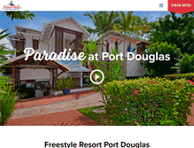 Tablet Screenshot of freestyleportdouglas.com.au